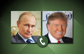 Telefonat mit Putin: Trump hofft auf „dauerhafte und feste“ Beziehung Telefonat mit Putin: Trump hofft auf „dauerhafte und feste“ Beziehung