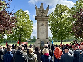 Gedenkveranstaltungen anlässlich des 79. Jahrestages der Begegnung an der Elbe