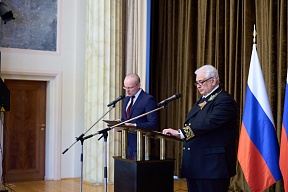 Die Rede des Botschafters der Russischen Föderation in Deutschland Sergej Netchajew bei dem Empfang anlässlich des 78. Jahrestages des Sieges im Großen Vaterländischen Krieg von 1941-1945.