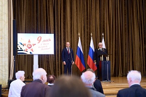 Empfang in der Russischen Botschaft in Deutschland anlässlich des 78. Jahrestages des Sieges im Großen Vaterländischen Krieg 1941-1945