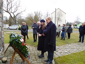 Gedenkfeier zum Jahrestag der Bildung des ersten Brückenkopfes der Roten Armee auf dem Westufer der Oder Gedenkfeier zum Jahrestag der Bildung des ersten Brückenkopfes der Roten Armee auf dem Westufer der Oder