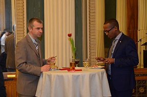 Treffen mit Diplomatenkorps in der Botschaft der Russischen Föderation Treffen mit Diplomatenkorps in der Botschaft der Russischen Föderation