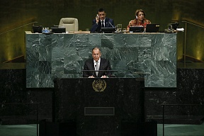 Rede des Außenministers Russlands, Sergej Lawrow, auf der 72. Sitzung der UN-Generalversammlung am 21. September 2017 in New York Rede des Außenministers Russlands, Sergej Lawrow, auf der 72. Sitzung der UN-Generalversammlung am 21. September 2017 in New York