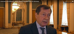 Interview des Botschafters Wladimir Grinin für Handelsblatt Global Edition (auf Englisch) Interview des Botschafters Wladimir Grinin für Handelsblatt Global Edition (auf Englisch)