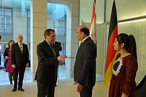 Посол РФ в Германии Владимир Гринин принял участие в праздновании 23-й годовщины Независимости Республики Таджикистан Посол РФ в Германии Владимир Гринин принял участие в праздновании 23-й годовщины Независимости Республики Таджикистан