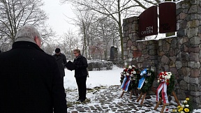 Gedenkveranstaltung in Kienitz Gedenkveranstaltung in Kienitz