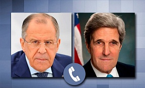 Zum Telefonat des Außenministers Russlands, Sergej Lawrow, mit dem Außenminister der USA, John Kerry Zum Telefonat des Außenministers Russlands, Sergej Lawrow, mit dem Außenminister der USA, John Kerry