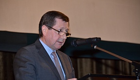Die Ansprache des Botschafters Wladimir Grinin auf der Presentation der Ausstellung im Russischen Haus Die Ansprache des Botschafters Wladimir Grinin auf der Presentation der Ausstellung im Russischen Haus