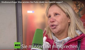 Straßenumfrage: Was würden Sie Putin direkt ins Gesicht sagen?