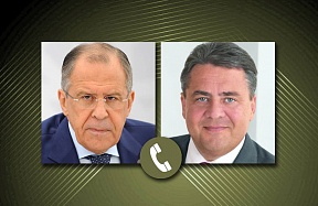 Zum Telefonat des Außenministers Russlands, Sergej Lawrow, mit dem amtierenden Vizekanzler und Außenminister Deutschlands, Sigmar Gabriel Zum Telefonat des Außenministers Russlands, Sergej Lawrow, mit dem amtierenden Vizekanzler und Außenminister Deutschlands, Sigmar Gabriel