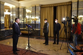 Zum Besuch des Vorsitzenden des russischen Lenkungsausschusses des Forums Petersburger Dialog und Sonderbeauftragten des Präsidenten der Russischen Föderation Wiktor Subkow in Deutschland